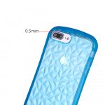 Wholesale iPhone 8 Plus / 7 Plus Air Cushioned Grip Crystal Case (Blue Purple)